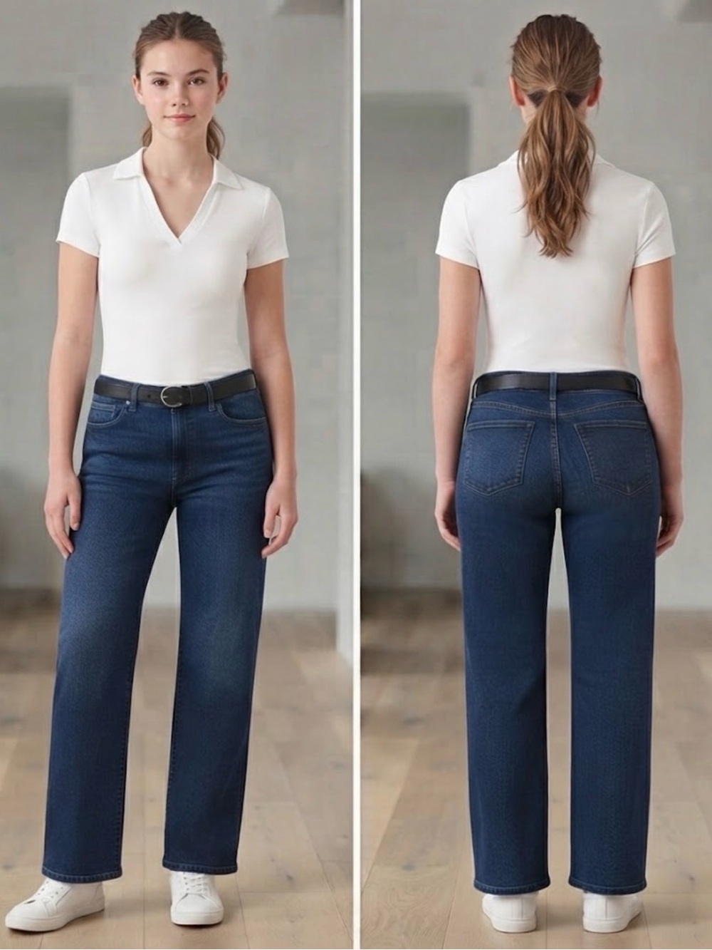 Old Navy new  Women's Straight Leg Jeans - Dark Blue nwt